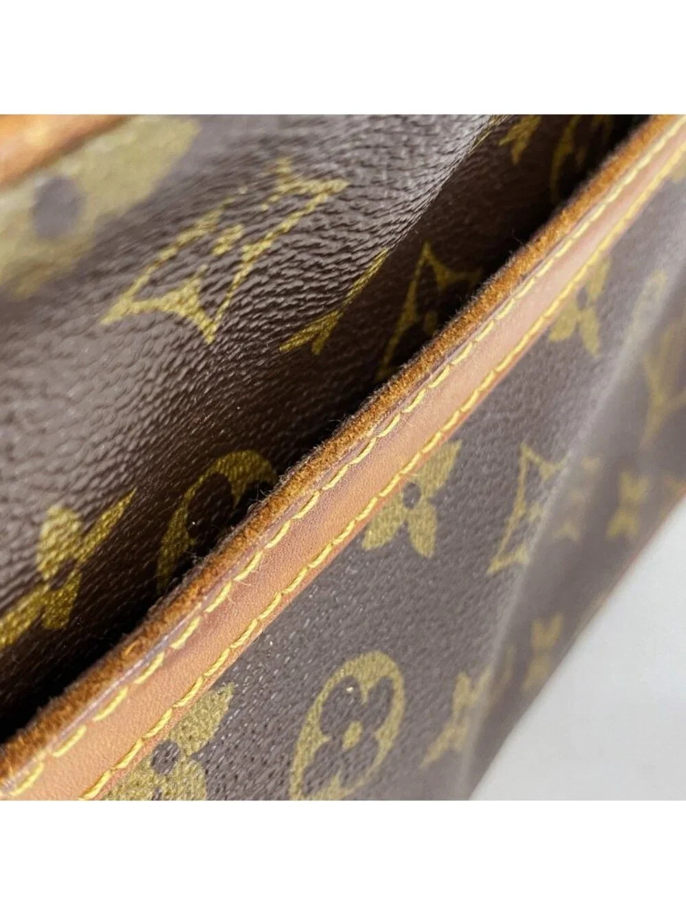 Louis Vuitton Clutch Monogram Compiegne 28 Brown